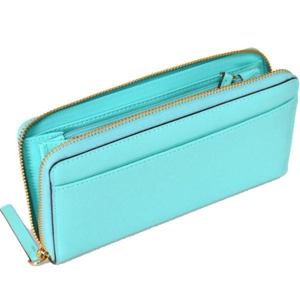NWT Kate Spade Coated Leather Ice Cream LIMITED EDITION Wallet in Minticepop NWT - Picture 5 of 11